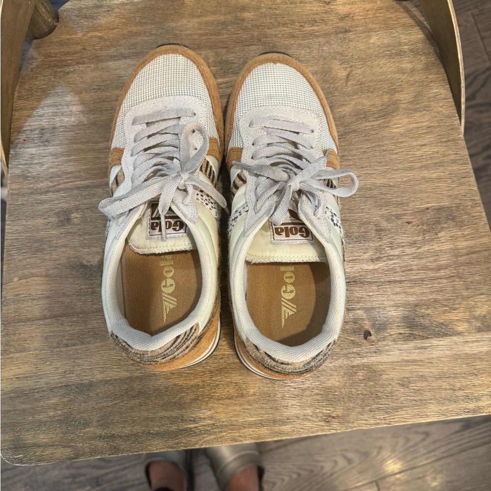 Gola Animal Print Sneakers size 8